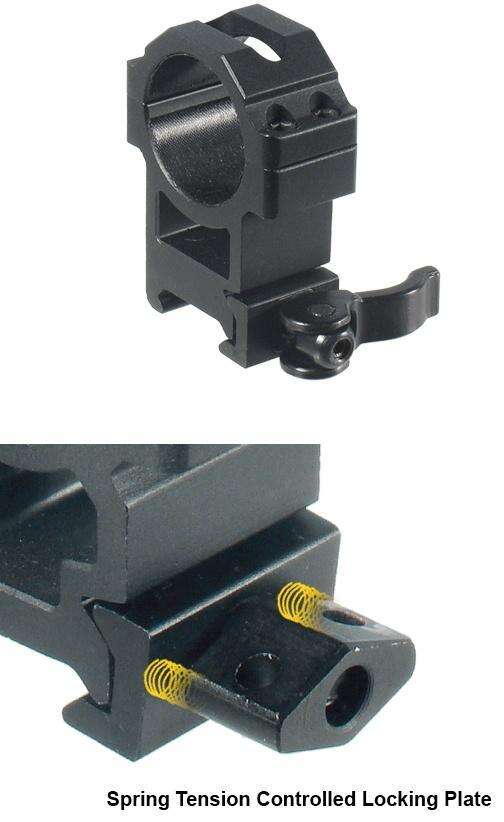 Scope Mounts Leapers Inc.   UTG Ready Series UTG MAX LE QD PIC RINGS 2PC 30MM HIGH • Model: Ready Series